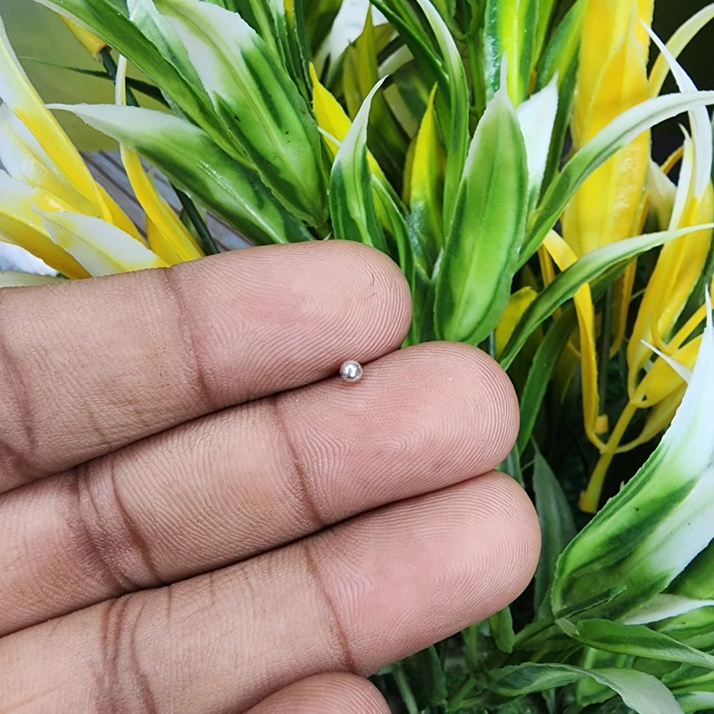Silver Ball Nosepin